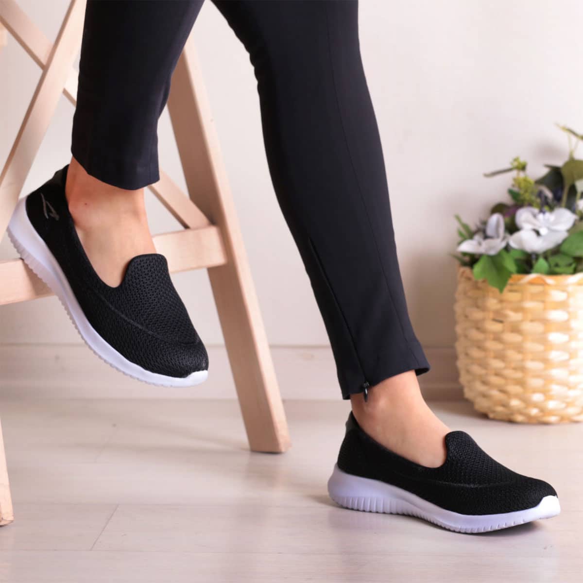 Pantofi de alergare STONE, pentru dama, culoare negru - imagine 3