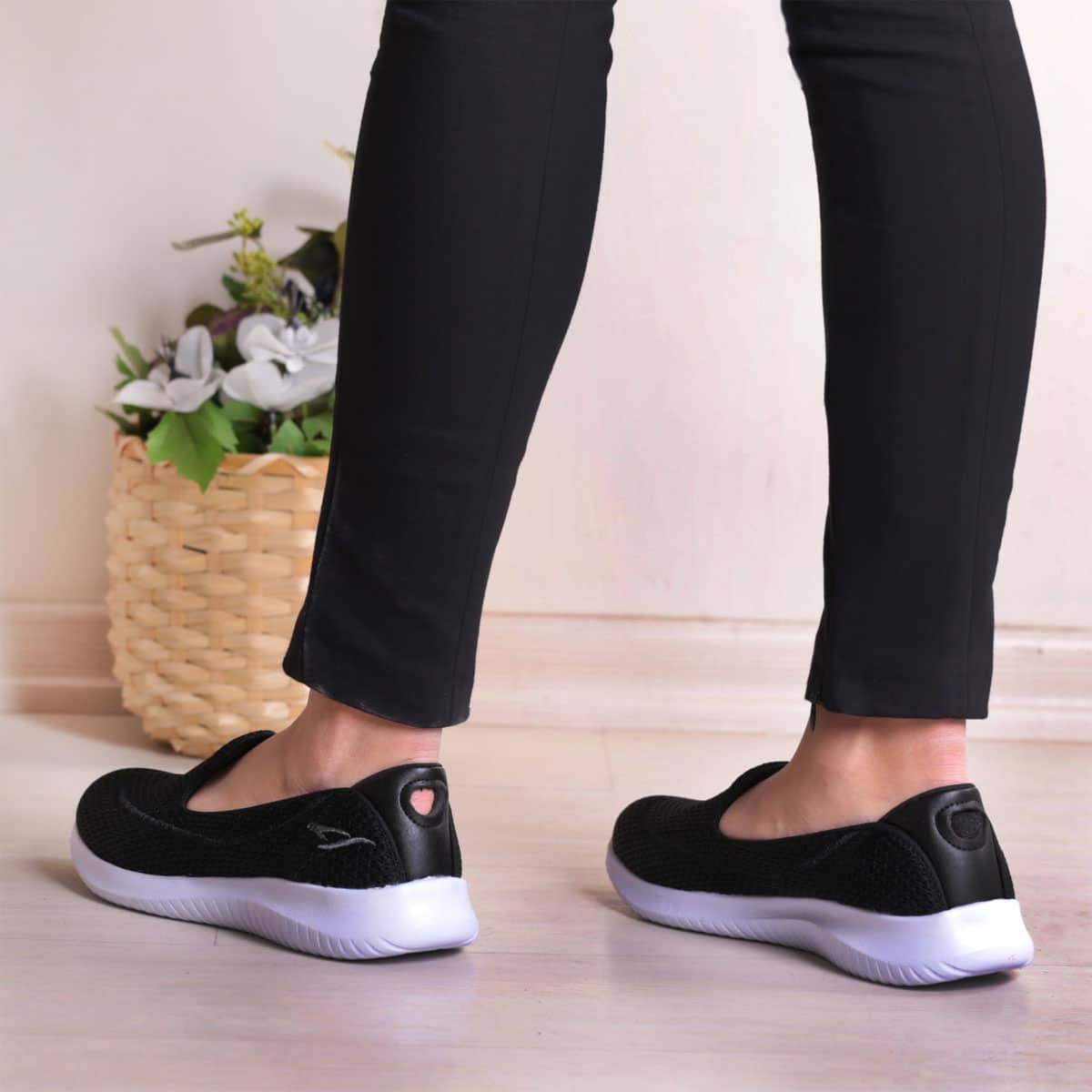 Pantofi de alergare STONE, pentru dama, culoare negru - imagine 2