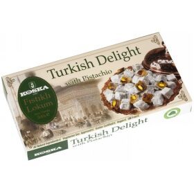 Turkish Delight Originaoska,  cu Fistic de ANTl (Rahat Turcesc) KEP,Made in Turkey, Antep Fistikli Lokum,500 gr