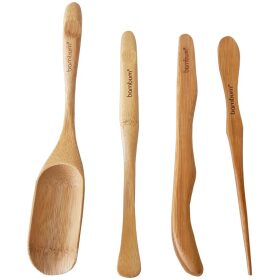 Set 4 de servire pentru ceai din bambus, Bambum Teasy