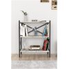 0001473 bofigo dekoratif 3 rafli kitaplik metal kitaplik efes 5 BazaarIstanbul