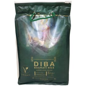 Orez Basmati Diba Traditional, Super Lung, Vegan, 5 kg
