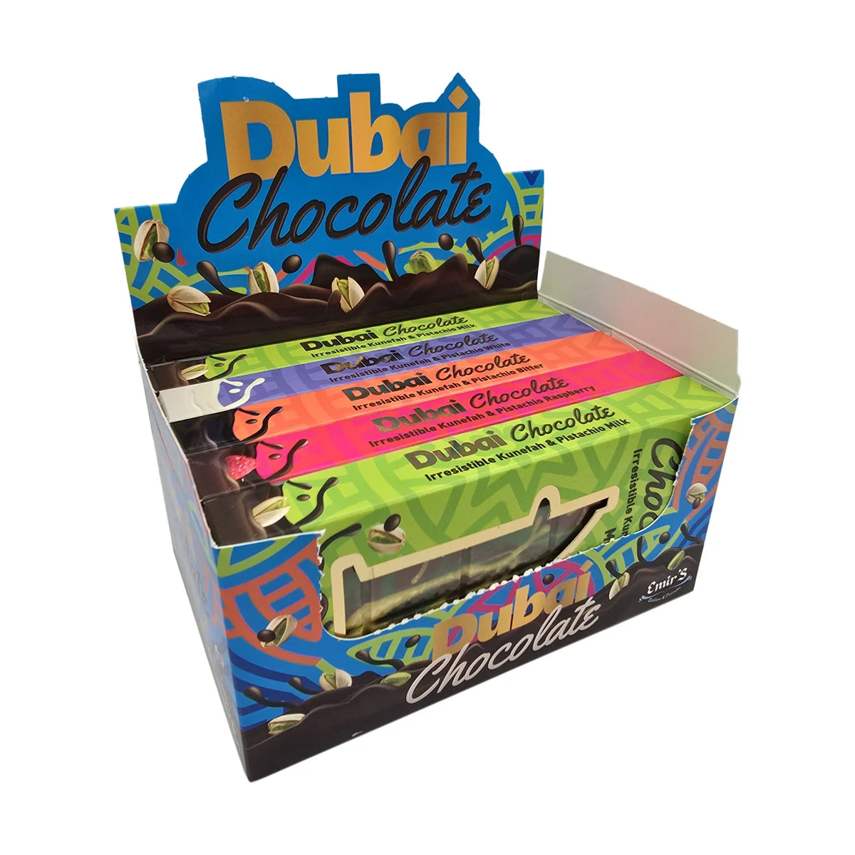 Emir’s Ciocolata Dubai, cu arome mixte, Emir’s Baklava & Delicates, 5 x 200 gr - imagine 2