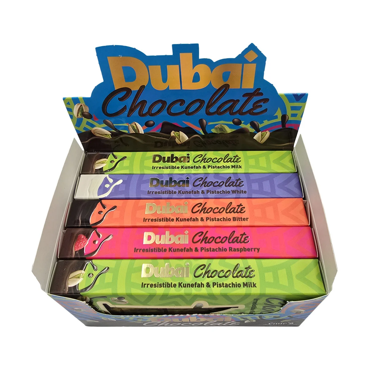 Emir’s Ciocolata Dubai, cu arome mixte, Emir’s Baklava & Delicates, 5 x 200 gr - imagine 3