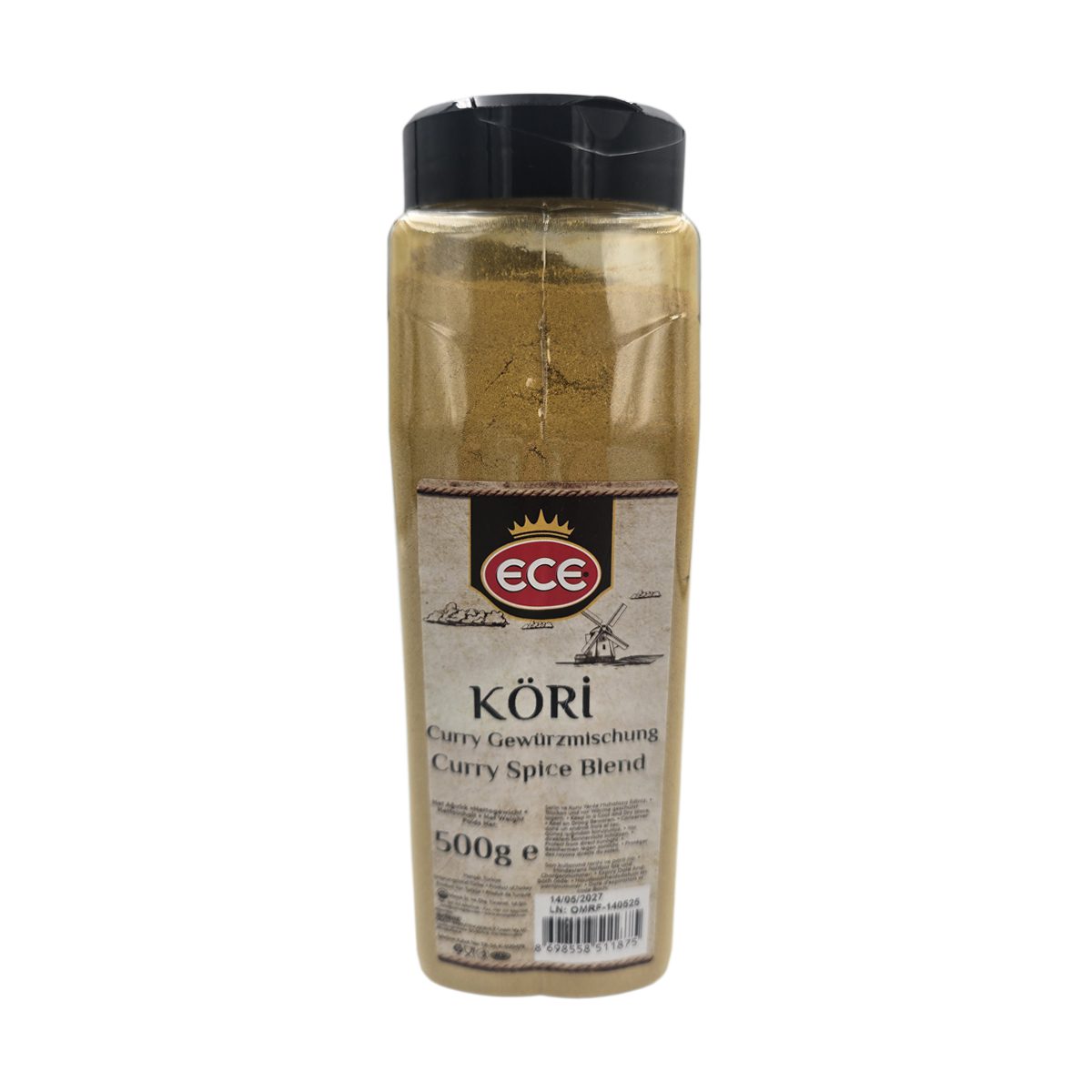 Curry Pudra 500 gr, Made in Turkiye, Curry Spice Blend, ECE