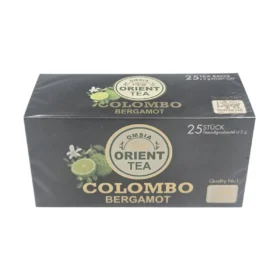 Ceai Negru Ceylon cu Bergamot, din Sri Lanka, Vegan, 25 pliculete, 50 g